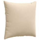 Poduszki na sofę 2 pcs Kremowy 60 x 60 cm tkanina