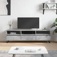 vidaXL Szafka pod TV, szarość betonu, 150x30x44,5 cm