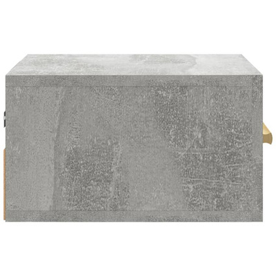 vidaXL Wiszące szafki nocne, 2 szt., szarość betonu, 35x35x20 cm wariant 8