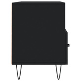 vidaXL Szafka pod TV, czarna, 102x36x50 cm, materiał drewnopochodny model standard