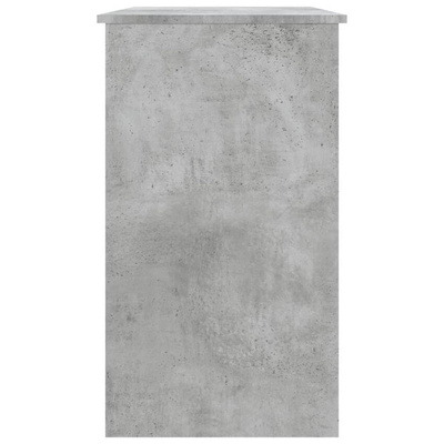 vidaXL Biurko, szarość betonu, 90x45x76 cm, materiał drewnopochodny