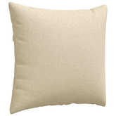 Poduszki na sofę 2 pcs Kremowy 45 x 45 cm tkanina