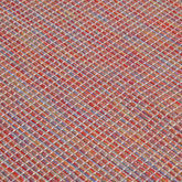 vidaXL Dywan zewnętrzny o płaskim splocie, 200x280 cm, czerwony