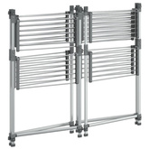 vidaXL Suszarka na pranie, 107x107x120 cm, aluminium