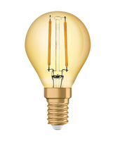 Żarówka led E14 2,5W 220lm 2400k vintage P22 Osram