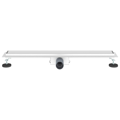 2 w 1 Odwodnienie prysznicowe Srebrny 80 cm Stal nierdzewna 304