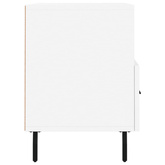 vidaXL Szafka pod TV, biała, 80x36x50 cm, materiał drewnopochodny