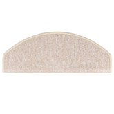 Maty na schody 10 szt. 65x24x4 cm Taupe Półokrągłe Duże