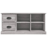vidaXL Szafka pod TV, szary dąb sonoma, 102x35,5x47,5 cm