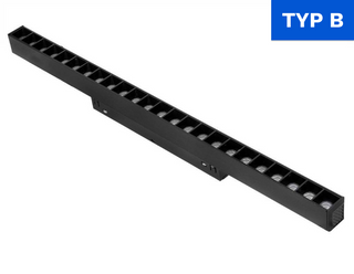 Lampa z diodami do szyn magnetycznych 24W 3000K DDCX-GS24-436 - TYP B