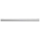 Drążek do szafy 12 pcs Srebrny 472 x 15 x 29 mm Stop Aluminium
