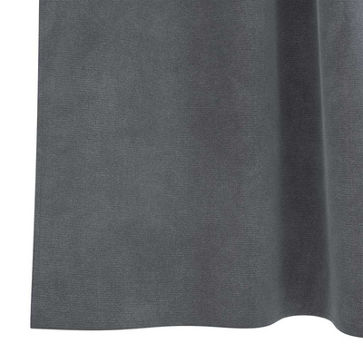 Zasłony zaciemniające 2 pcs Jasnoszary 140 x 245 cm Aksamit