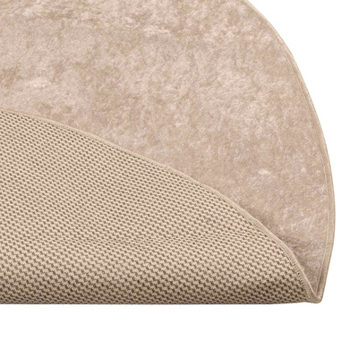 Chodnik dywanowy MARSA Beżowy 120 x 120 cm Poliester i PVC