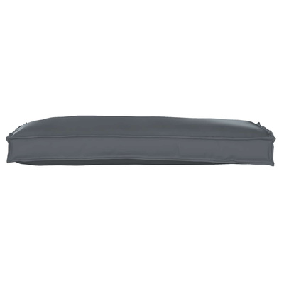 Poduszka Antracyt 100 x 40 x 8 cm Materiał Oxford