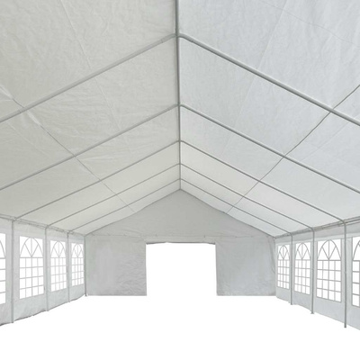 Namiot imprezowy z PE, 5 x 8 m, biały