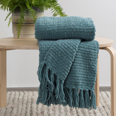 Koc Suzi miętowy 130x170