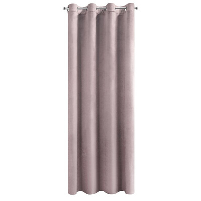 Zasłona Melanie pudrowy róż 140x250