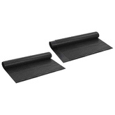Arkusz drenażowy z wypustkami 2 pcs Czarny 1 x 20 m HDPE