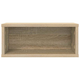 Stojak na płyty CD dąb Sonoma 40 x 17 x 17 cm