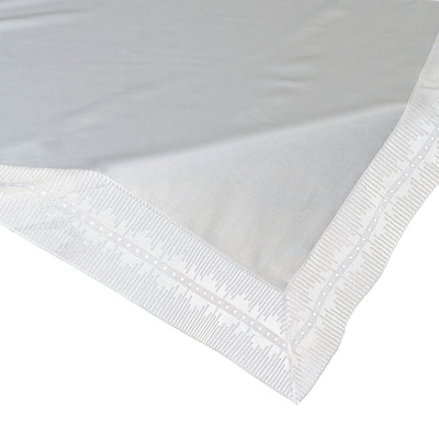 Obrus Mabel biały 80x80