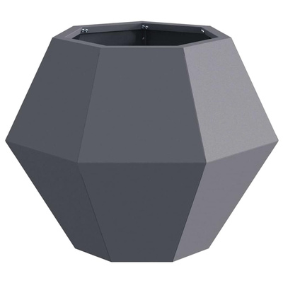Donica Antracyt 50 x 50 x 40 cm Stal