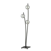 Lampa stojąca HUNTER LP3 BLACK/GRAFIT