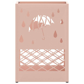 Stojak na Parasol Deszczowy różowy 28 x 12 x 41 cm Stal