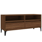 vidaXL Szafka pod TV, brązowy dąb, 100x34,5x44,5 cm