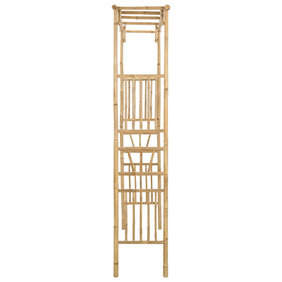 Łuk Ogrodowy Naturalny 110 x 40 x 205 cm Bambus