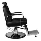 Gabbiano fotel barberski Patrizio czarny 129150