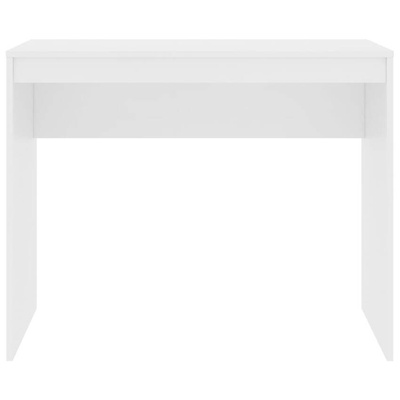 vidaXL Biurko, białe, 90x40x72 cm, materiał drewnopochodny