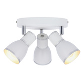 Lampa sufitowa candellux fido 98-63397 plafon e14 biały+chrom