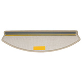 Nakładki na schody, 15 szt., 65 x 24 x 4 cm, taupe