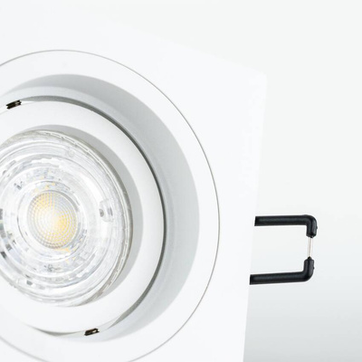 Punktowa oprawa sufitowa wpuszczana TULID SQ White IP20 kwadratowa biała EDO777327 EDO Solutions