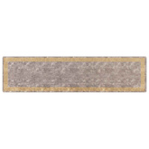Chodnik dywanowy MARSA Szary 100 x 400 cm Poliester i PVC