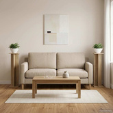Stojak na rośliny 2 pcs Dąb Sonoma 25 x 25,5 x 100,5 cm