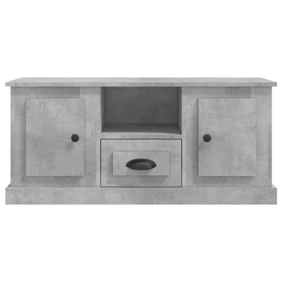 Szafka pod TV, szarość betonu, 100x35,5x45 cm vidaXL