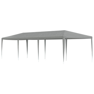 Namiot Imprezowy Jasnoszary 900 x 300 x 255 cm PE i stal