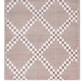 vidaXL Dywan na zewnątrz, brązowy, 160x230 cm, PP