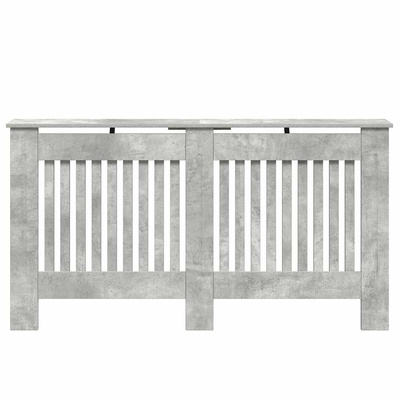Pokrywa Grzejnika Betonowy szary 152 x 19 x 81,5 cm