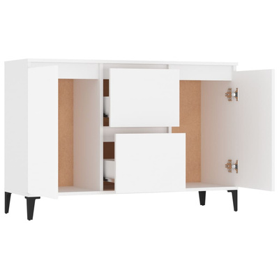 Szafka, biała, 102x35x70 cm, materiał drewnopochodny