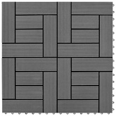 Płytka Tarasowa 11 pcs Szary 30 x 30 cm