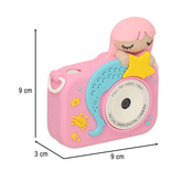 Aparat cyfrowy dla dzieci + karta 32GB różowy syrenka