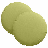 Poduszki na siedziska 2 pcs Jasnozielony ?30 x 13 cm tkanina