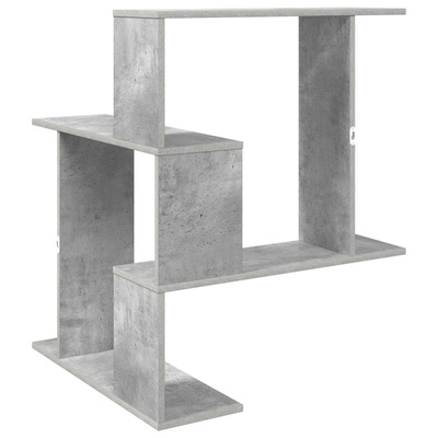 Półka ścienna Betonowy szary 67 x 67 x 87 cm