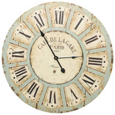 vidaXL Zegar ścienny, wielokolorowy, 60 cm, MDF