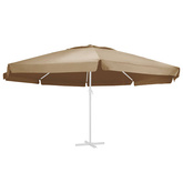Pokrycie do parasola ogrodowego, kolor taupe, 610 cm