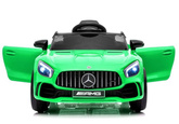 Auto na akumulator Mercedes AMG GT R Pilot Światła LED MP3  Zielony