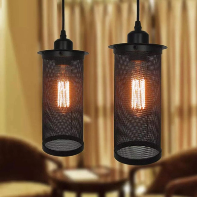 Lampa wisząca Abigali Midnight, czarny E27