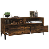 vidaXL Szafka pod TV, przydymiony dąb, 100x34,5x44,5 cm wariant 5